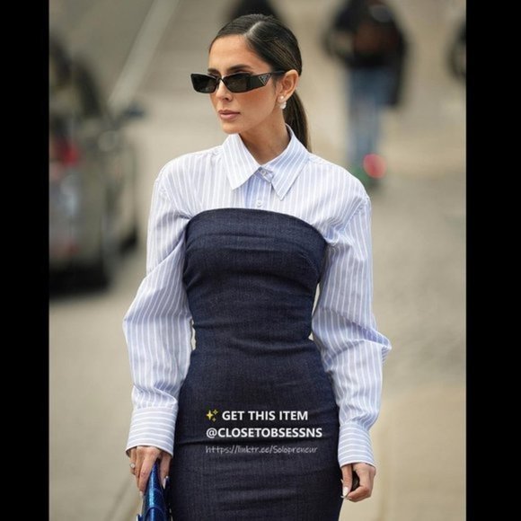 ZARA Denim Dress - Picture 3 of 16